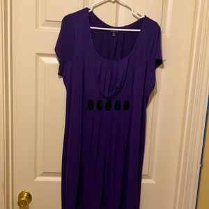 Deep purple dress size 18w